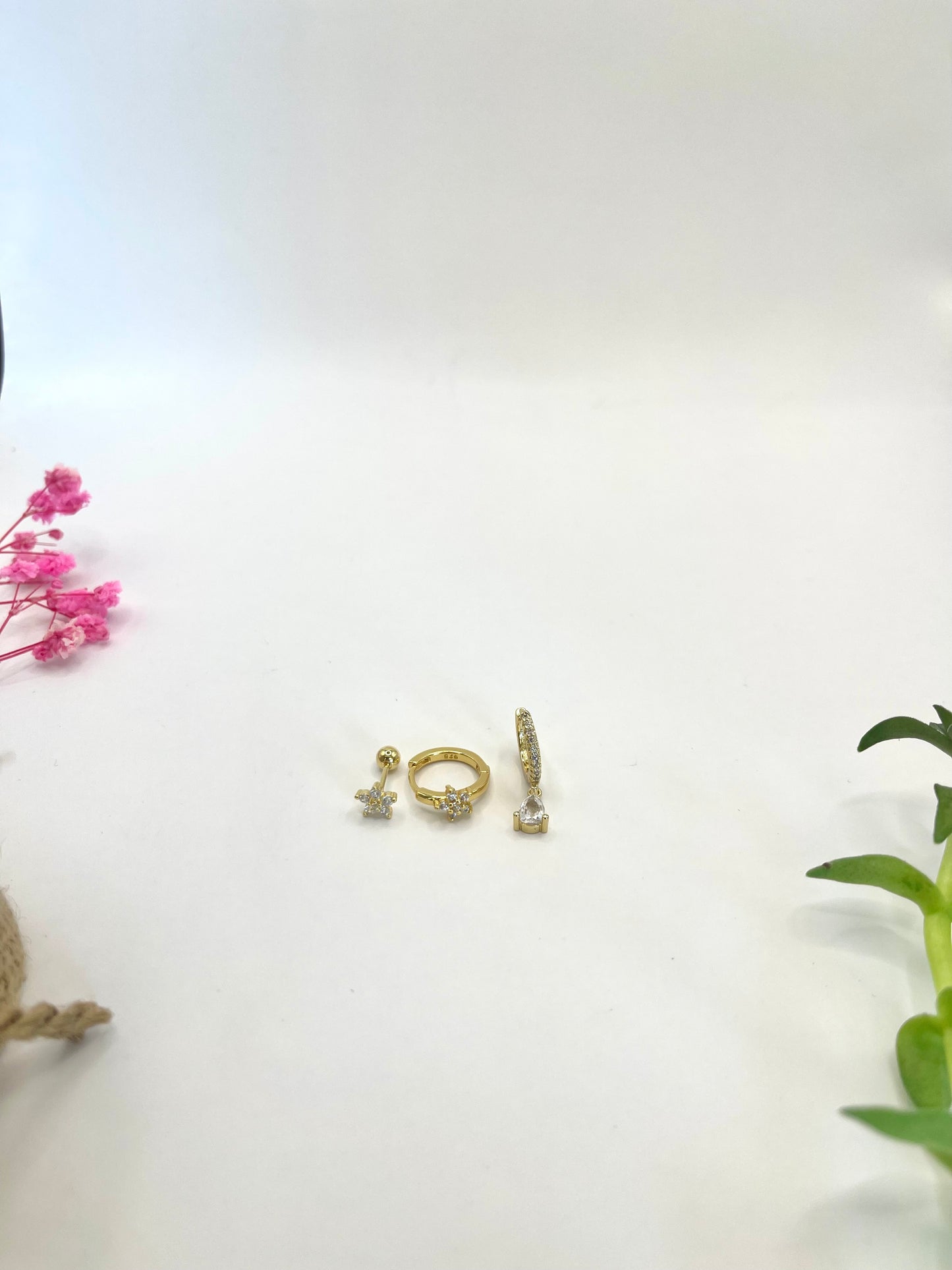Boucle d’oreille trio « Nuné »