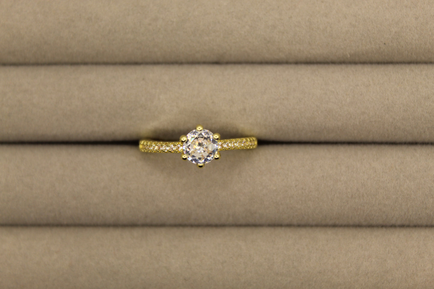 Bague Solitaire « Liana »