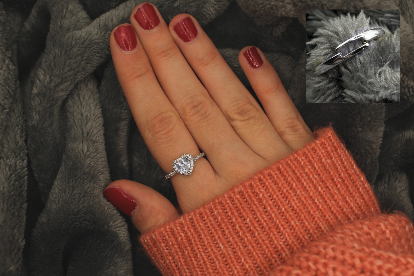 Bague Solitaire « Lusina »