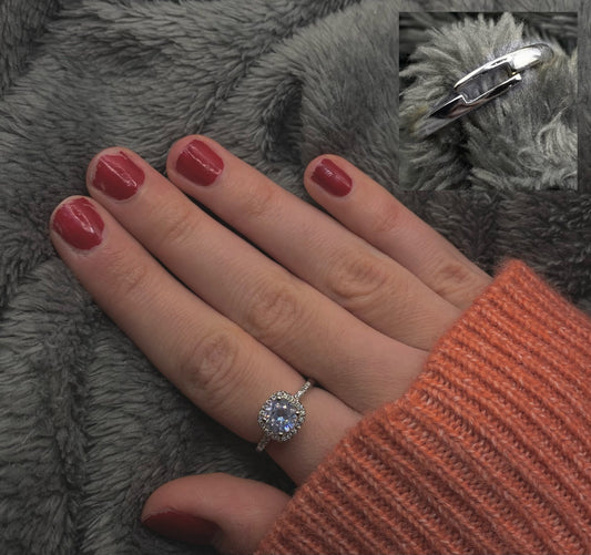 Bague Solitaire « Alina »